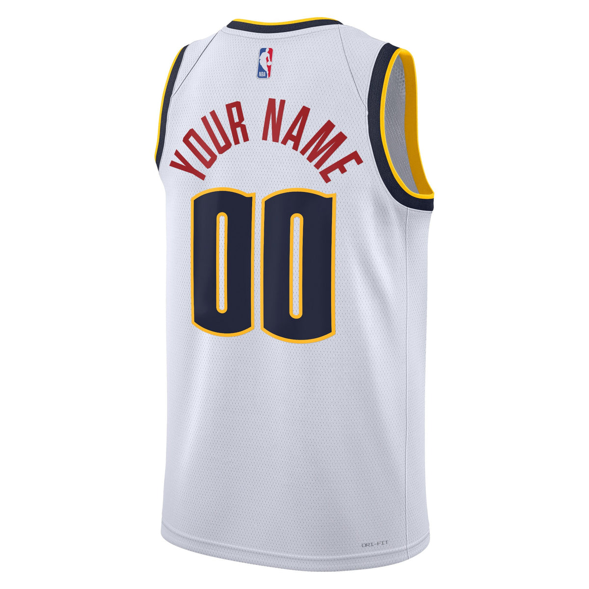 Denver Nuggets Nike Association Swingman Jersey - Custom - Unisex