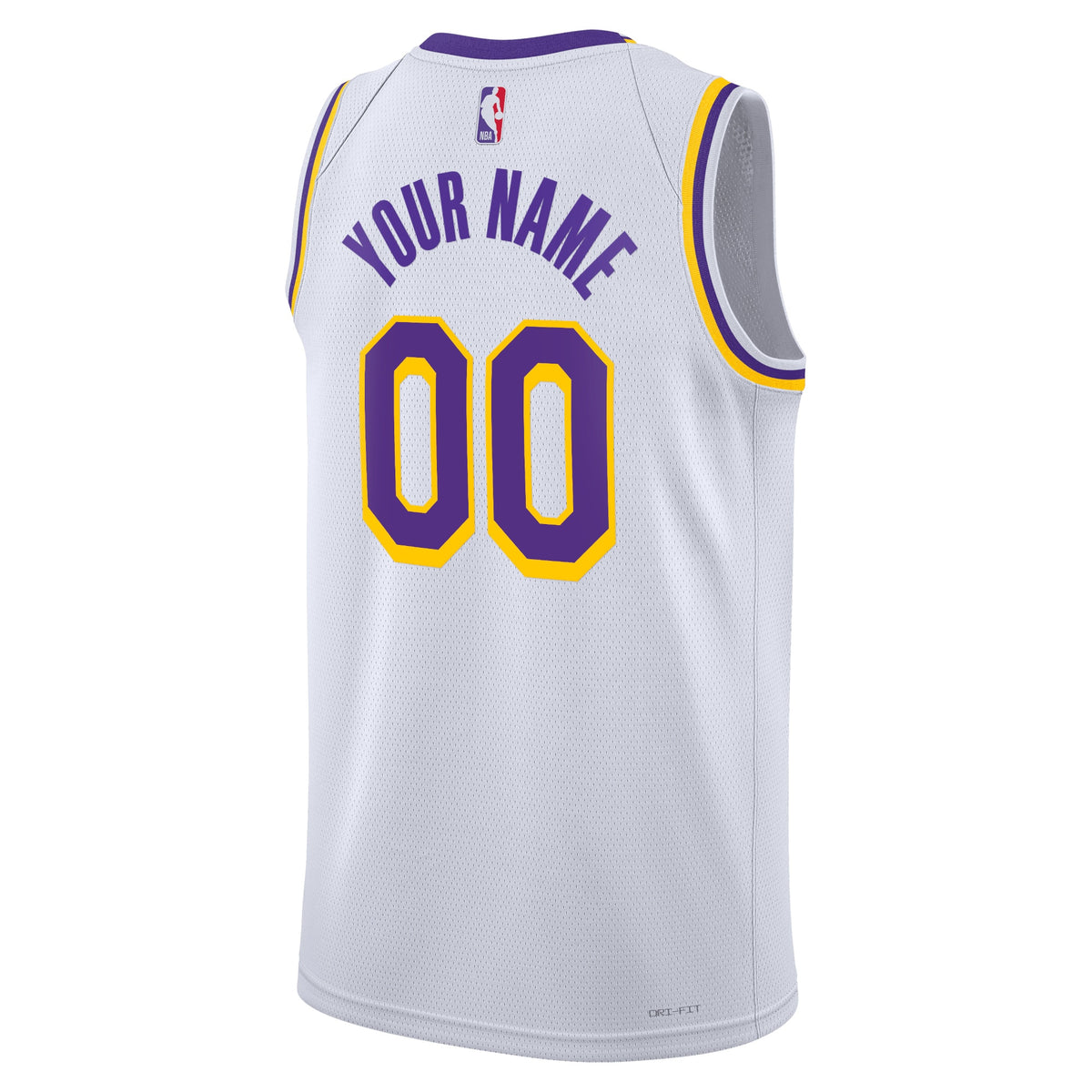 Los Angeles Lakers Nike Association Swingman Jersey - Custom - Unisex