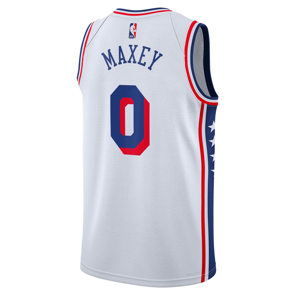 Tyrese Maxey Philadelphia 76ers Swingman Association Jersey - White - Youth
