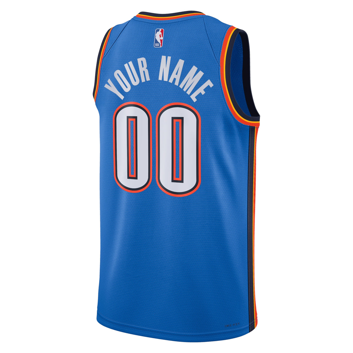 Oklahoma City Thunder Nike Icon Swingman Jersey - Custom - Unisex