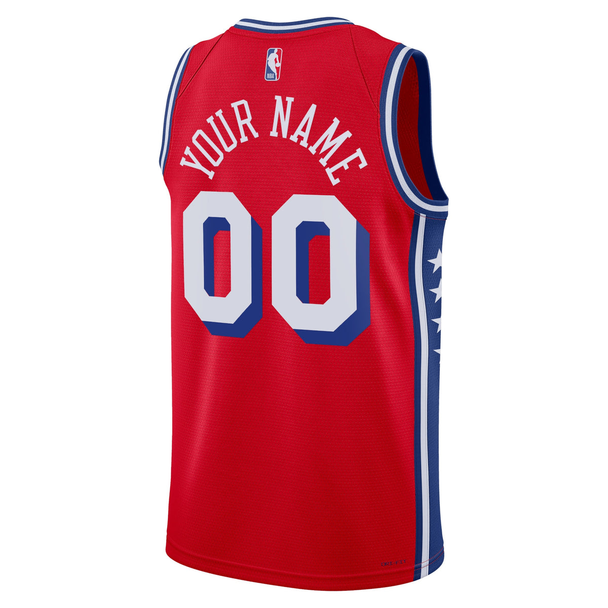 Philadelphia 76ers Jordan Statement Swingman Jersey - Custom - Unisex