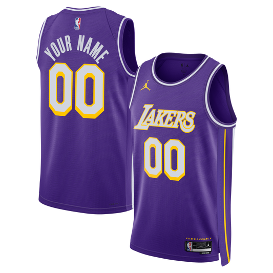 Los Angeles Lakers Jordan Statement Jersey - Custom - Unisex