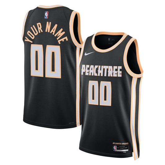 Nike Atlanta Hawks 2025/26 City Edition Swingman Jersey - Custom - Unisex