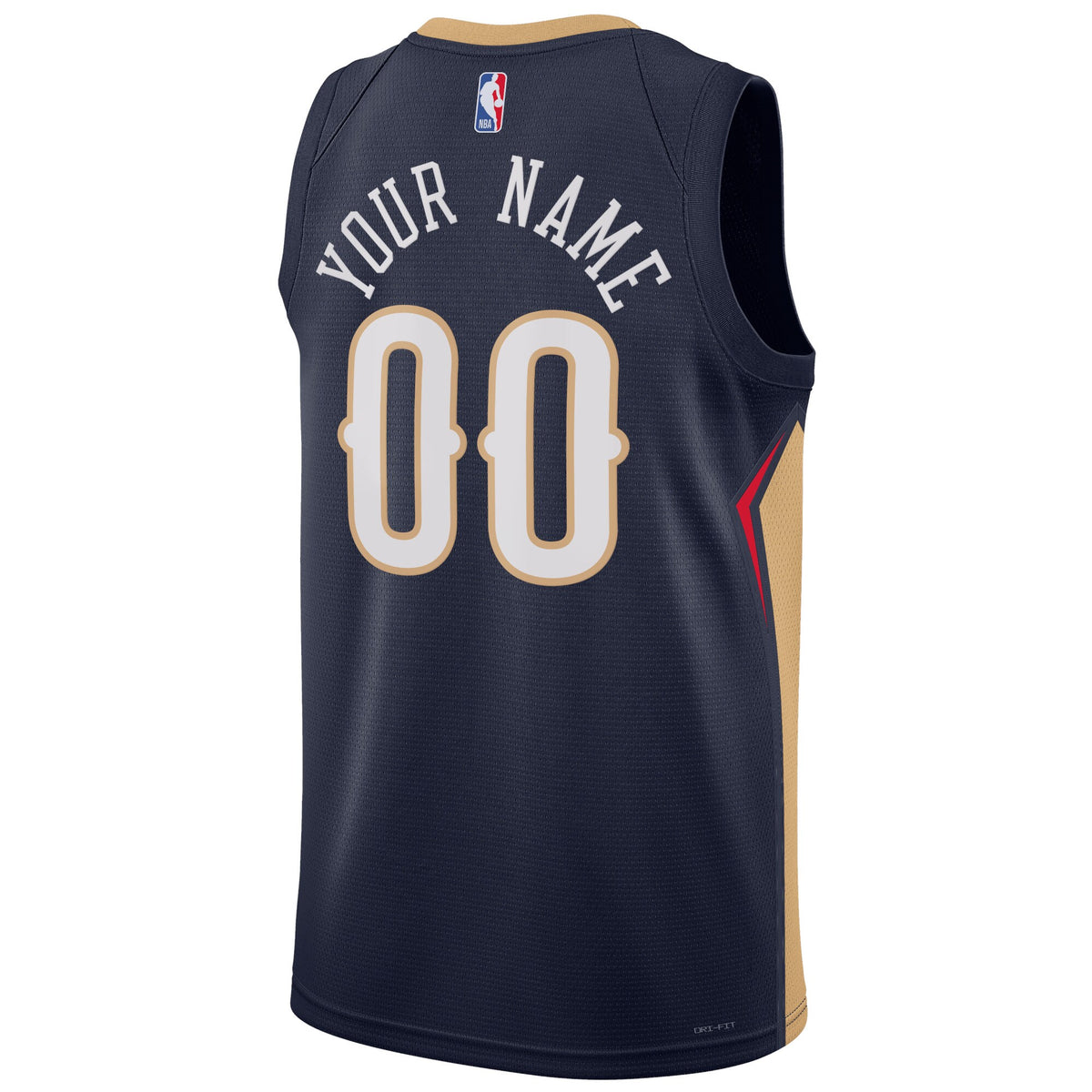 New Orleans Pelicans Nike Icon Swingman Jersey - Custom - Unisex