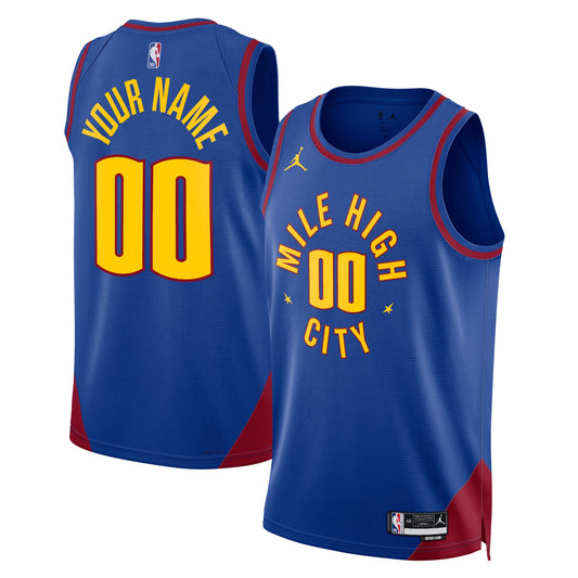Denver Nuggets Jordan Statement Swingman Jersey - Custom - Unisex