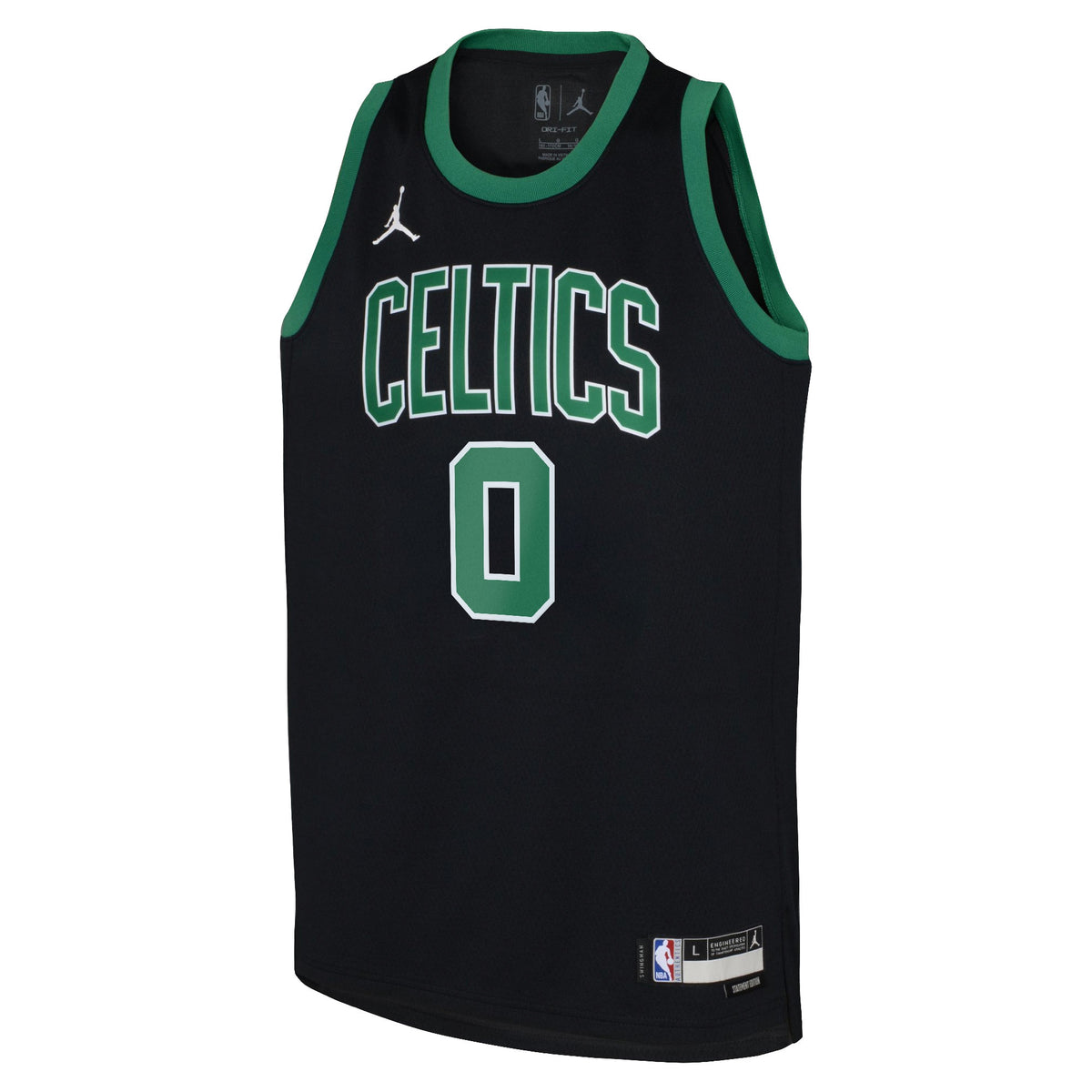 Jayson Tatum Boston Celtics Statement Edition Swingman Jersey - Black - Youth