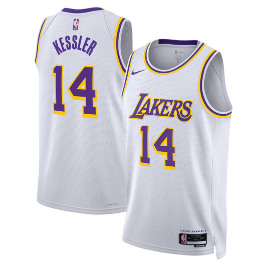 Walker Kessler Los Angeles Lakers Association Edition Swingman Jersey - White - Unisex