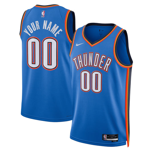 Oklahoma City Thunder Nike Icon Swingman Jersey - Custom - Unisex