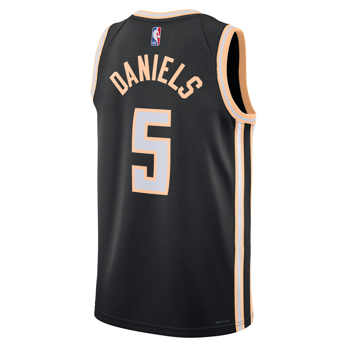 Dyson Daniels Atlanta Hawks 2025/26 City Edition Swingman Jersey - Black - Unisex