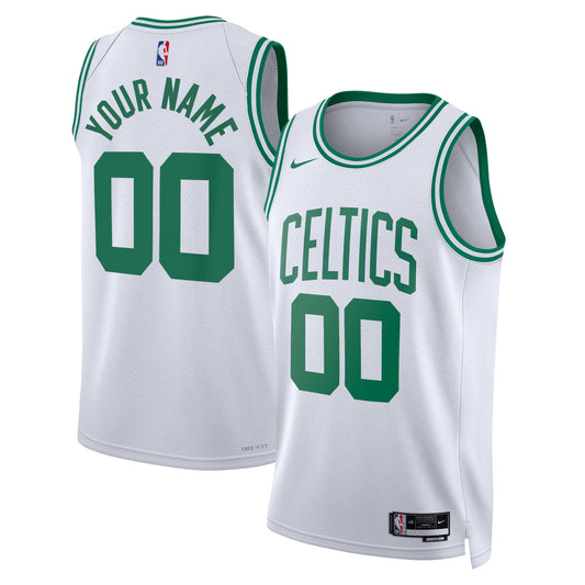 Boston Celtics Nike Association Swingman Jersey - Custom - Unisex