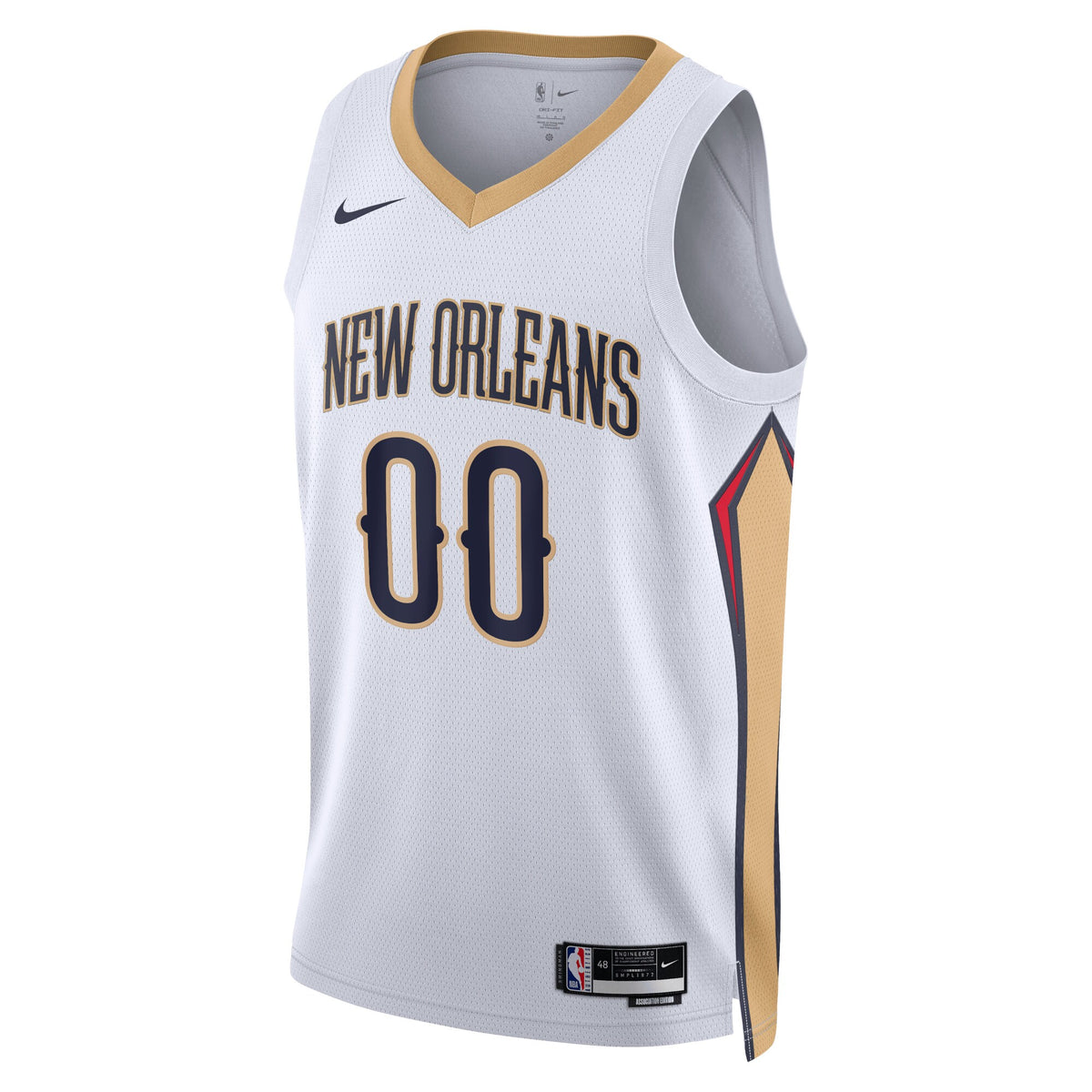 New Orleans Pelicans Nike Association Swingman Jersey - Custom - Unisex