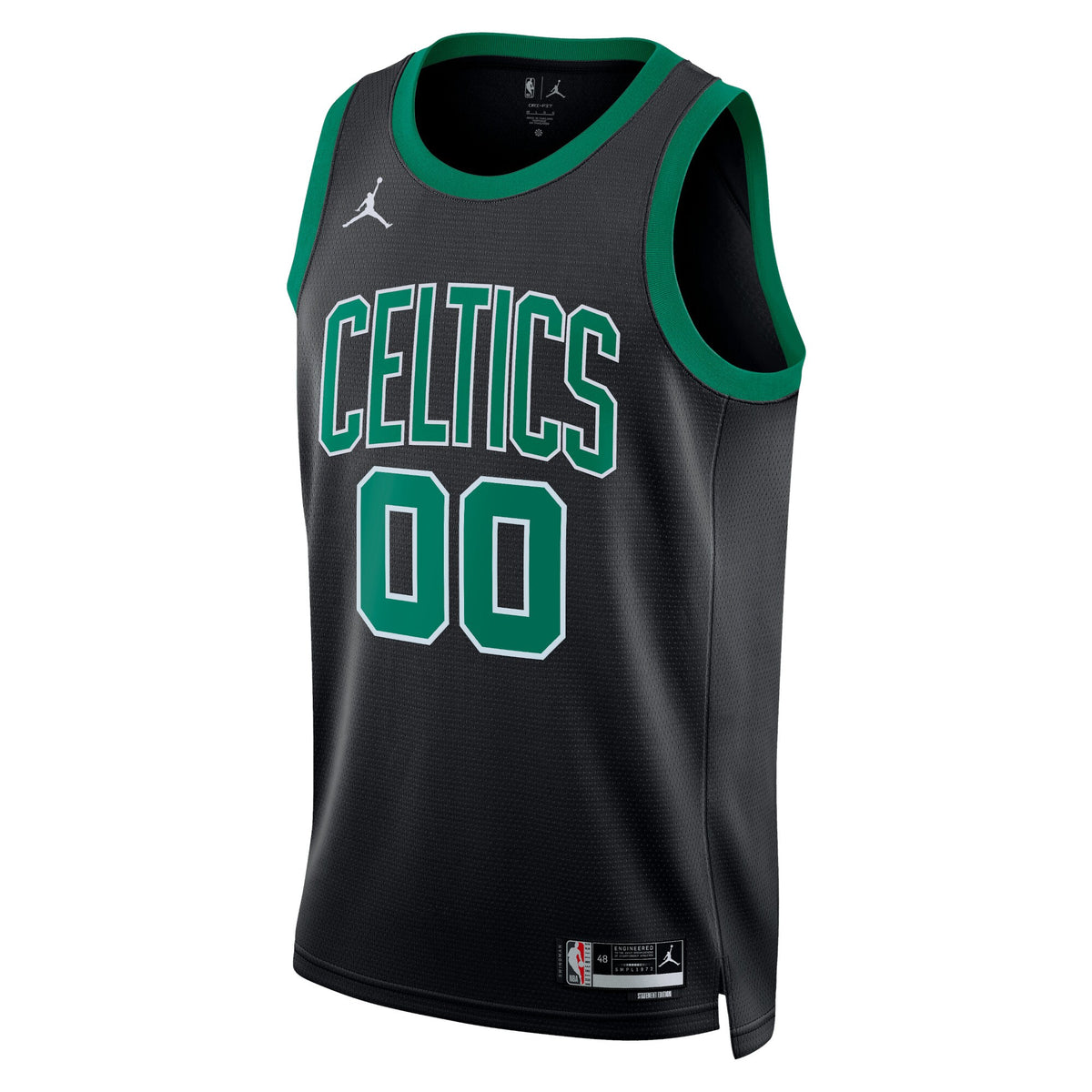 Boston Celtics Jordan Brand Statement Edition Swingman Jersey - Black - Custom - Unisex