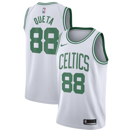 Neemias Queta Boston Celtics Association Edition Swingman Jersey - White - Youth