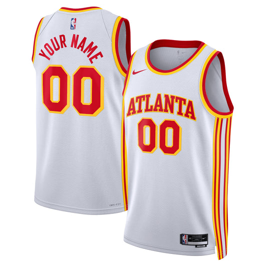 Atlanta Hawks Nike Association Swingman Jersey - Custom - Unisex
