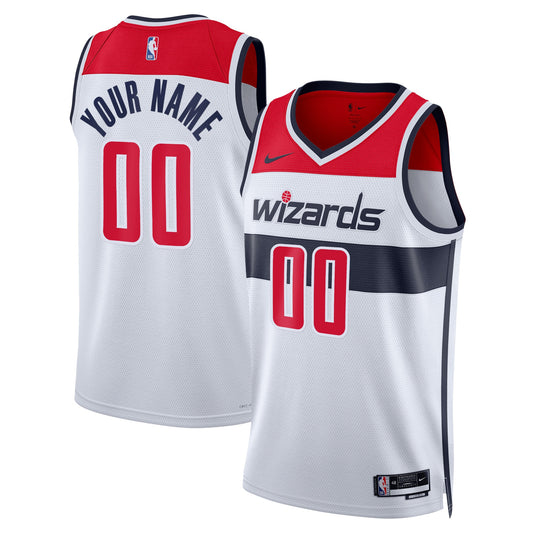 Washington Wizards Nike Association Swingman Jersey - Custom - Unisex