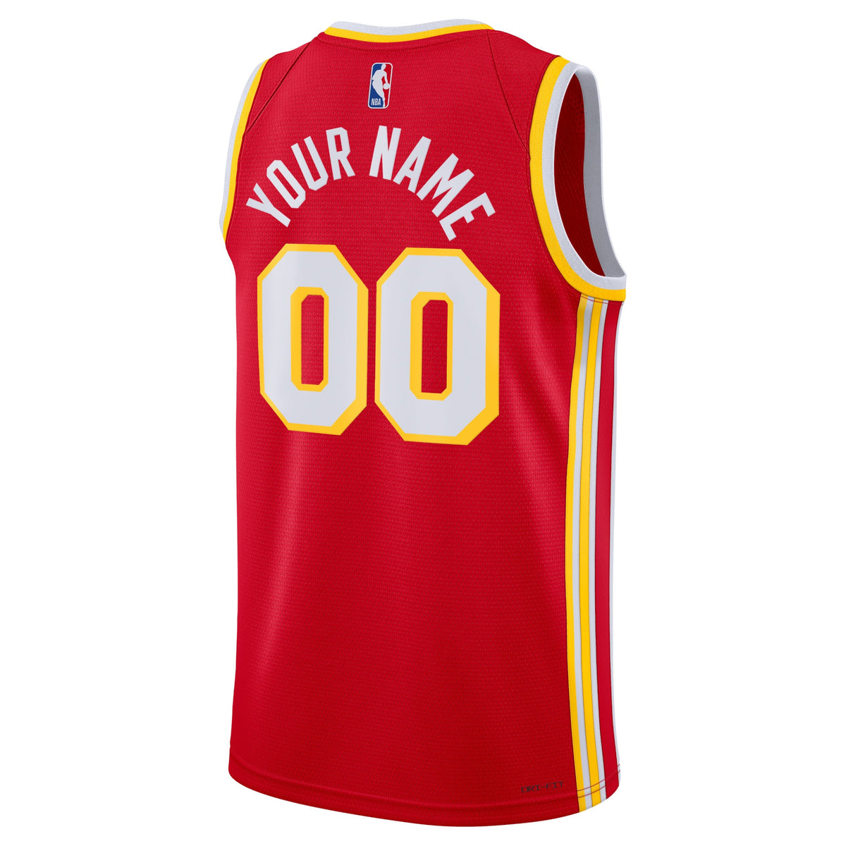 Atlanta Hawks Nike Icon Swingman Jersey - Custom - Unisex