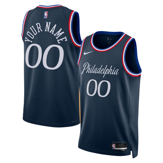 Nike Philadelphia 76ers 2025/26 City Edition Swingman Jersey - Custom - Unisex