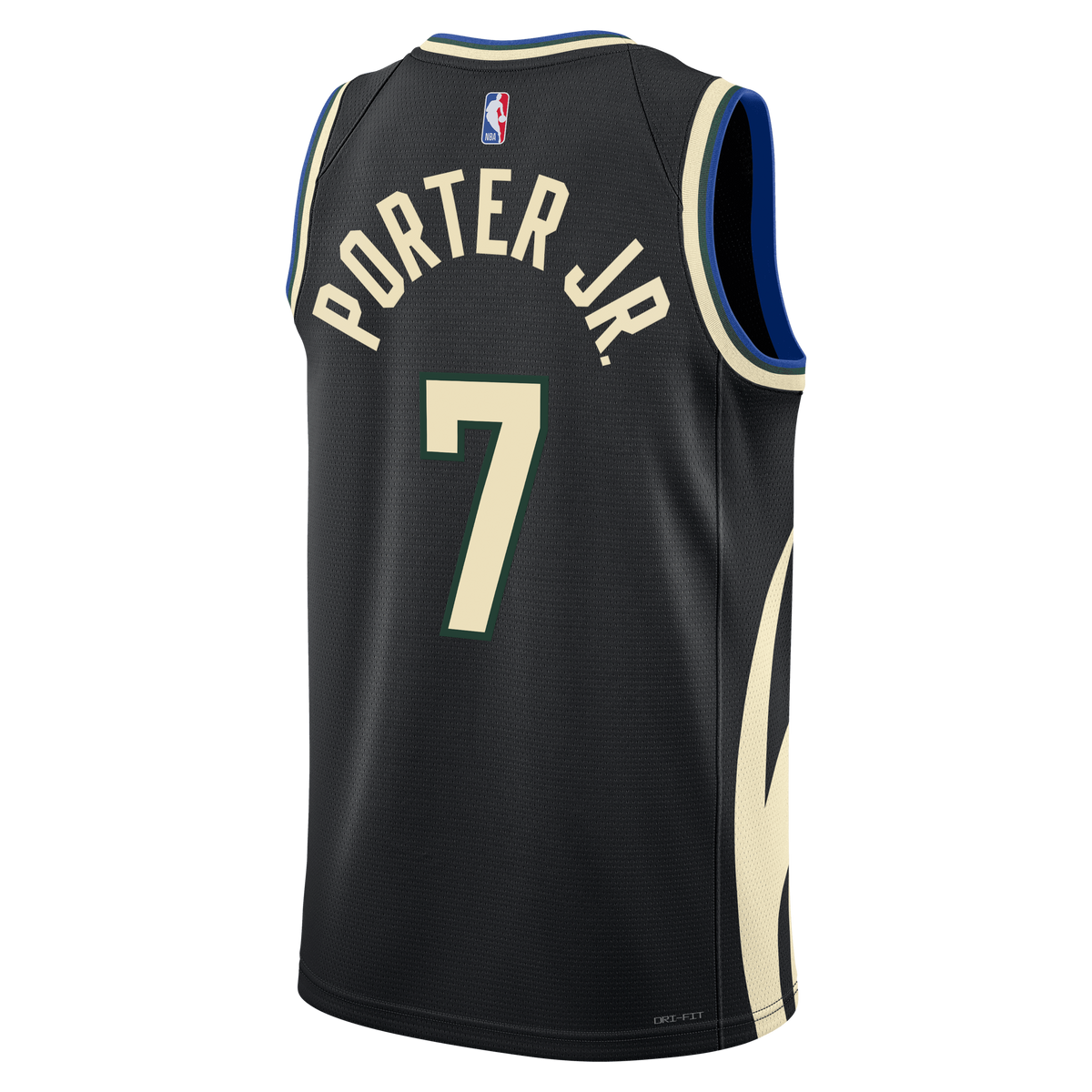 Kevin Porter Jr. Milwaukee Bucks Statement Edition Swingman Jersey - Hunter Green - Unisex